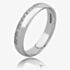 9ct White Gold 0.13ct Brilliant Cut Diamond Edged 4mm Wedding Ring 7607W/9W/DQ10