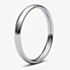 Platinum 2.5mm Medium Court Wedding Ring 2.5LMC-PT