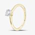 9ct Yellow Gold 0.50ct Brilliant Cut Lab Grown Diamond Solitaire Ring LGR21614-50