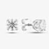 9ct White Gold 1.00ct Brilliant Cut Lab Grown Diamond Solitaire Stud Earrings LGE2534-100AN (WG)