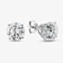 9ct White Gold 4.00ct Certificated Brilliant Cut Lab Grown Diamond Stud Earrings LGE2534-400AP (WG)