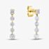9ct Yellow Gold 1.00ct Certificated Brilliant Cut Lab Grown Diamond Drop Earrings LGE47363-100