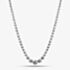 9ct White Gold 10.00ct Certificated Brilliant Cut Lab Grown Diamond Graduated Tennis Necklace LGN23469-1000SF