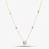 9ct White Gold 1.25ct Certificated Lab Grown Diamond Pendant LGN44388-125SF (YG)(CERT)