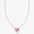 THOMAS SABO Pink Heart Cubic Zirconia Necklace KE2211-051-9-L45V