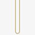 THOMAS SABO Gold Plated Venetian 50cm Box Chain KE2227-413-39-L50v