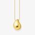THOMAS SABO Gold Plated Organic Drop Pendant Necklace KE2281-413-39-L50V