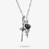 THOMAS SABO True Romance Silver Sword & Rose Necklace KE2352-691-11-L45V