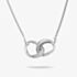 THOMAS SABO Together Sterling Silver Cubic Zirconia Intertwined Pendant KE2380-051-14-L45V