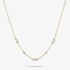 THOMAS SABO Classics 18ct Yellow Gold Plated Freshwater Pearls Necklace KE2120-M01-14-L45V