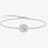 THOMAS SABO Ladies Silver Flower Bracelet A2202-051-4-L19V