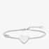 THOMAS SABO Silver Tone Heart with Infinity Bracelet A1486-051-14