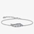THOMAS SABO Silver & Blue Wing Bracelet A2070-644-1-L19V