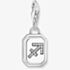 THOMAS SABO Silver Octagonal Cubic Zirconia Sagittarius Charm 2144-643-21