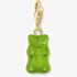 THOMAS SABO Gold Plated Haribo Green Gummy Bear Charm 2192-413-6