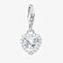 THOMAS SABO As We Love Silver Cubic Zirconia Heart Dropper Charm 2202-051-14