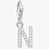THOMAS SABO Silver Cubic Zirconia Letter N Charm 1951-051-14