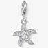 THOMAS SABO Silver Clear CZ Pave Starfish Charm 0917-051-14