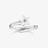 THOMAS SABO Silver Shooting Star White Enamel Ring TR2443-041-14