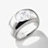 THOMAS SABO Bold Elegance Silver Oval Cubic Zirconia Ring TR2520-051-14