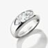 THOMAS SABO Bold Elegance Silver Three Stone Ring TR2525-051-014