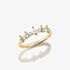 THOMAS SABO 18ct Yellow Gold Plated Cubic Zirconia Tiara Ring TR2552-M01-14
