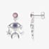 THOMAS SABO Silver Stylised Eye Dropper Earrings H2272-643-7