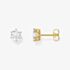 THOMAS SABO Gold Plated Zirconia Stud Earrings H2301-414-14