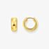 THOMAS SABO Gold Plated 16mm Chunky Hoop Earrings CR741-413-39