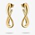 THOMAS SABO Classics 18ct Yellow Gold Plated Swirl Hoop Earrings CR770-M01-39