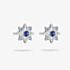 THOMAS SABO Sterling Silver & Blue Crystal Star Stud Earrings H2380-166-1