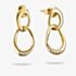 THOMAS SABO Together 18ct Yellow Gold Plated Cubic Zirconia Intertwined Earrings H2350-M01-14