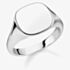 THOMAS SABO Sterling Silver Classic Square Shaped Signet Ring TR2248-001-21