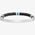 THOMAS SABO Silver Love Bridge Black Obsidian Bead Bracelet LBA0092-885-11