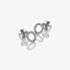 Hot Diamonds Silver Whisper Sterling Silver Celebration Earrings SWE011