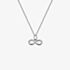 Hot Diamonds Silver Whisper Sterling Silver Best Friend Necklace SWP007