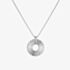 Hot Diamonds Sunbeam Silver Sunbeam Circle Pendant Necklace DP930
