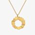 Hot Diamonds Believe Gold Plated Diamond Open Circle Pendant Necklace DP840