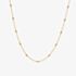 Hot Diamonds Embrace 18ct Gold Plated Oval Cable Chain CH106