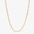 Hot Diamonds Embrace 18ct Gold Plated Twisted Paper Link Round Chain CH112