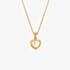 Hot Diamonds HD X Golden Edit Golden Edit Pearl Heart Pendant Necklace DP1000