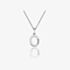 Hot Diamonds Love Letters Silver O Pendant Necklace DP415