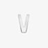 Hot Diamonds Storyteller Silver Letter V Loose Pendant DP812