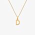 Hot Diamonds HD X Golden Edit Golden Edit D Pendant Necklace DP942