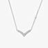 Hot Diamonds Silver Lustre White Topaz Necklace DN231