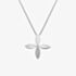 Hot Diamonds Silver Eden White Topaz Pendant Necklace DP1105