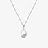 Hot Diamonds Horizon White Topaz Oval Pendant DP767