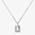 Hot Diamonds Echo White Topaz Open Pedant Necklace DP898