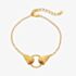 Hot Diamonds HD X Golden Edit Paris Gold Plated Diamond Linked Bracelet DL705