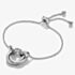 Hot Diamonds Trio Interlocked Circles Bracelet DL706